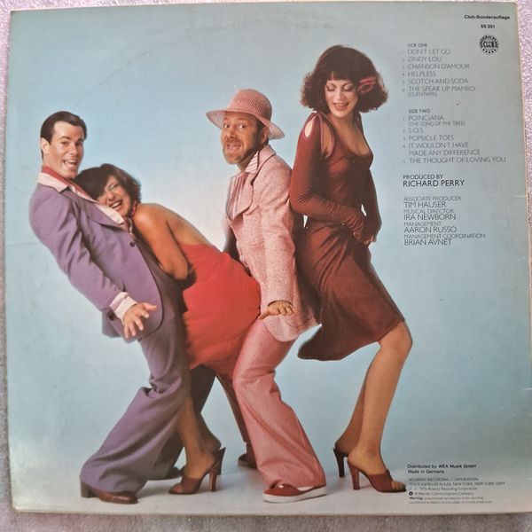 The Manhattan Transfer &ndash; Coming Out 90110 фото