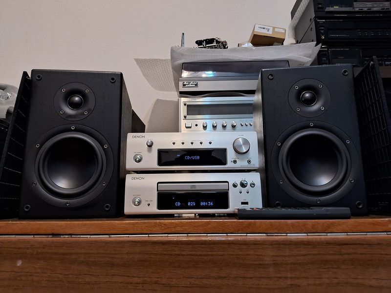 Denon D-F107 Hi-Fi / CD / Phono / USB / акустика SC-F107 / пульт 1102 фото