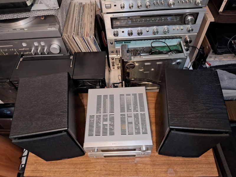 Denon D-F107 Hi-Fi / CD / Phono / USB / акустика SC-F107 / пульт 1102 фото