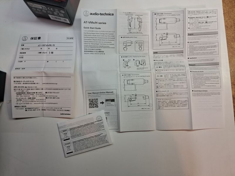 Audio-Technica AT-VM740xML + AT-LT10 &mdash; MM-картридж із голкою MicroLine та шеллом 40140 фото
