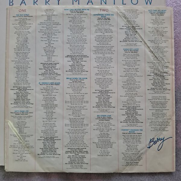 Barry Manilow &ndash; If I Should Love Again 90214 фото