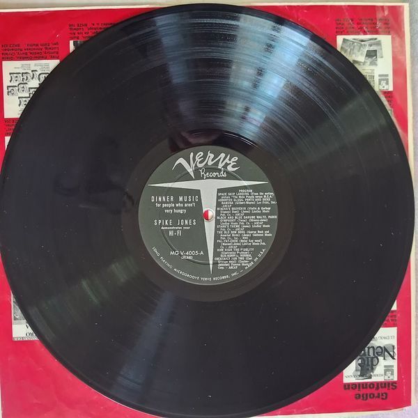 Spike Jones &ndash; Dinner Music (For People Who Aren't Very Hungry) 90213 фото