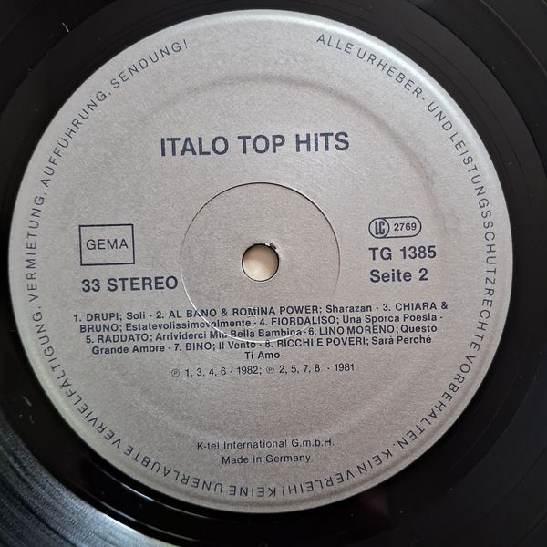 Various &ndash; Italo Top Hits 90115 фото