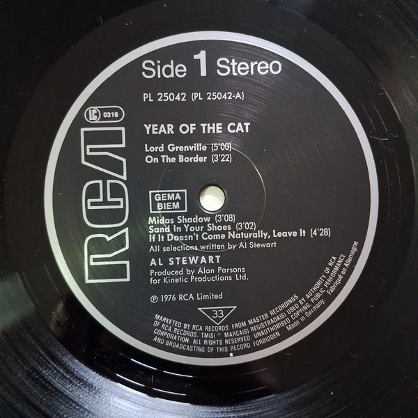 Al Stewart &ndash; Year Of The Cat 90261 фото