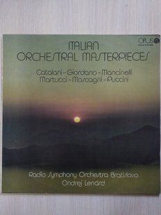 Radio Symphony Orchestra Bratislava, Ondrej Len&aacute;rd &ndash; Italian Orchestral Masterpieces 90422 фото
