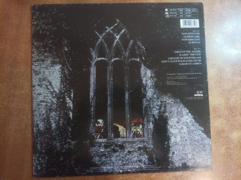 Meat Loaf &ndash; Bad Attitude 90314 фото