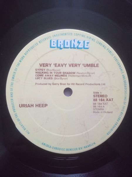 Uriah Heep &ndash; ...Very 'Eavy ...Very 'Umble 90315 фото