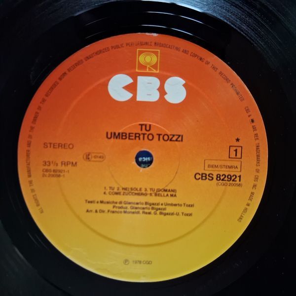 Umberto Tozzi &ndash; Tu 90265 фото