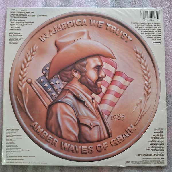 Merle Haggard &ndash; Amber Waves Of Grain 90173 фото