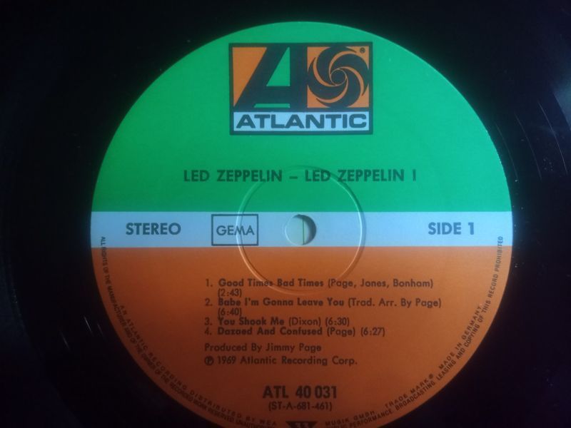 Led Zeppelin &ndash; Led Zeppelin 90318 фото