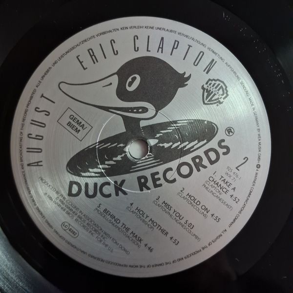 Eric Clapton &ndash; August 90480 фото