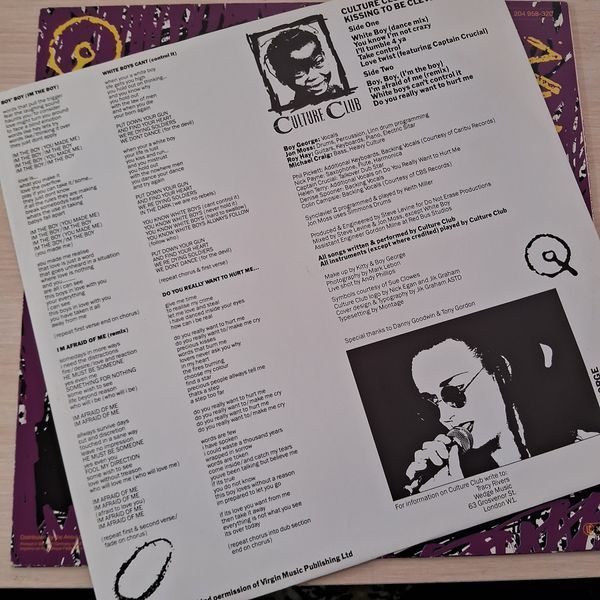 Culture Club &ndash; Kissing To Be Clever 90027 фото