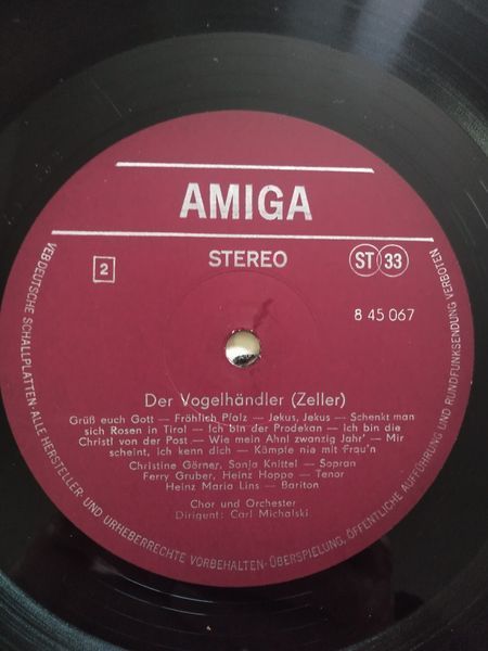Leo Fall, Carl Zeller, Sonja Knittel, Brigitte Fa&szlig;baender*, Christine G&ouml;rner, Fritz Wunderlich, Heinz Hoppe &ndash; Der Fidele Bauer / Der Vogelh&auml;ndler (Querschnitte) 90382 фото