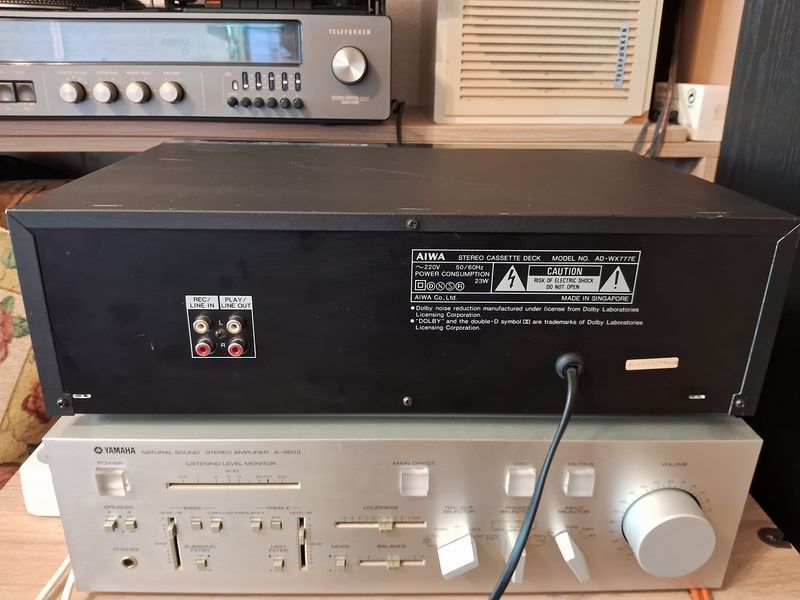 Aiwa AD-WX777 Double Cassette Deck 1066 фото