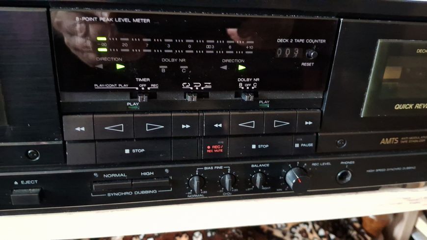 Aiwa AD-WX777 Double Cassette Deck 1066 фото