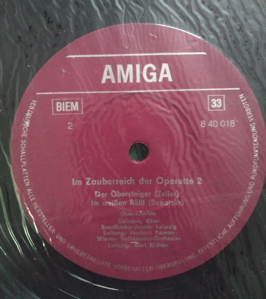 Franz Leh&aacute;r / Emmerich K&aacute;lm&aacute;n / Carl Zeller / Ralph Benatzky &ndash; Im Zauberreich Der Operette 2 90383 фото