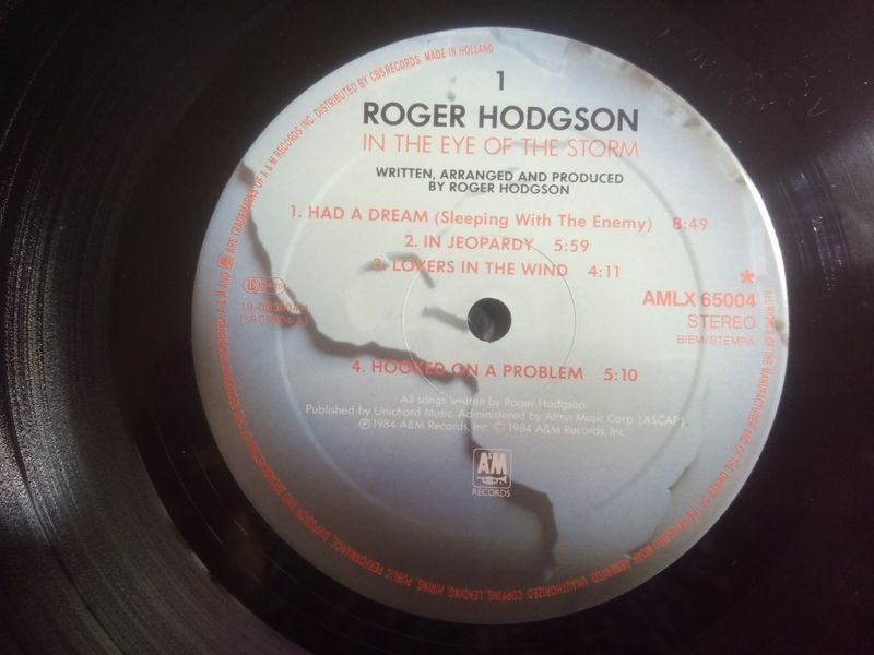 Roger Hodgson &ndash; In The Eye Of The Storm 90334 фото