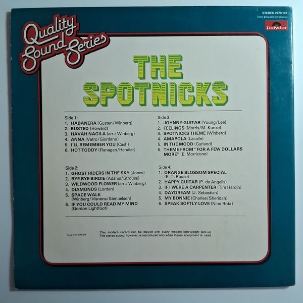 The Spotnicks &ndash; The Spotnicks 90485 фото