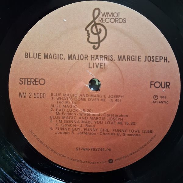 Blue Magic / Major Harris / Margie Joseph &ndash; Live! 90131 фото