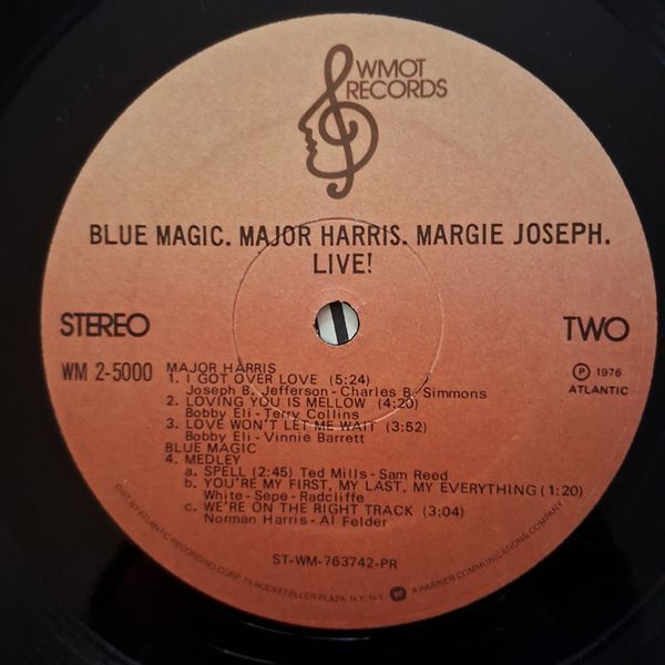 Blue Magic / Major Harris / Margie Joseph &ndash; Live! 90131 фото
