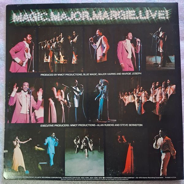 Blue Magic / Major Harris / Margie Joseph &ndash; Live! 90131 фото