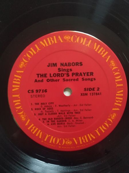 Jim Nabors Sings The Lord's Prayer And Other Sacred Songs 90386 фото