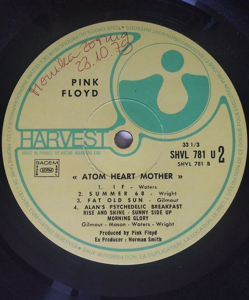 Pink Floyd &ndash; Atom Heart Mother 90387 фото