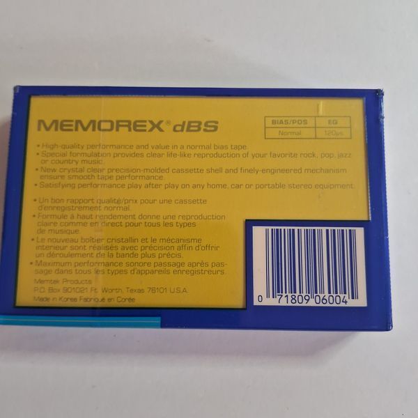 MEMOREX DBS90 70006 фото
