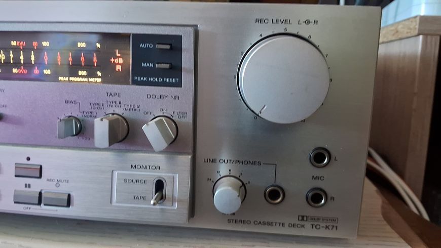 Sony TC-K 71 Cassette Tape Deck 1071 фото