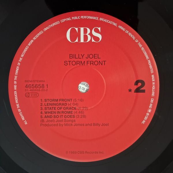 Billy Joel &ndash; Storm Front 90084 фото
