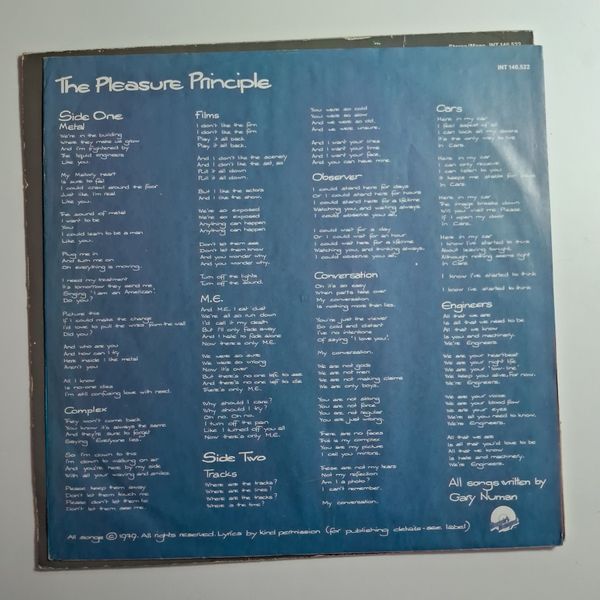Gary Numan &ndash; The Pleasure Principle 90489 фото
