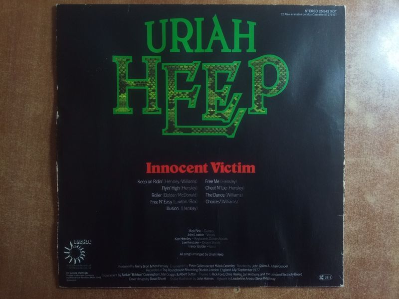 Uriah Heep &ndash; Innocent Victim 90339 фото