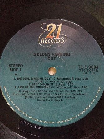 Golden Earring &lrm;&ndash; Cut 90440 фото
