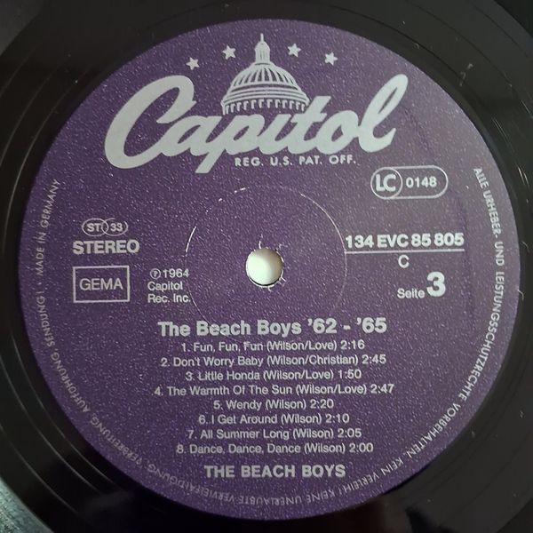 The Beach Boys &ndash; 1962-1965 90492 фото