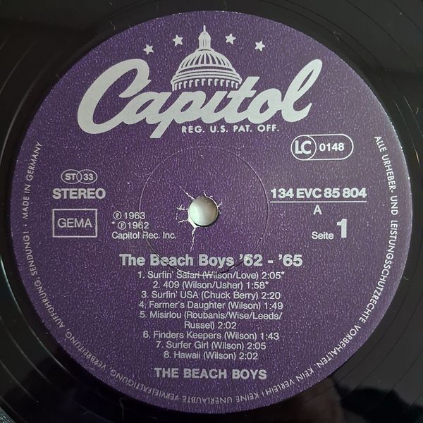The Beach Boys &ndash; 1962-1965 90492 фото