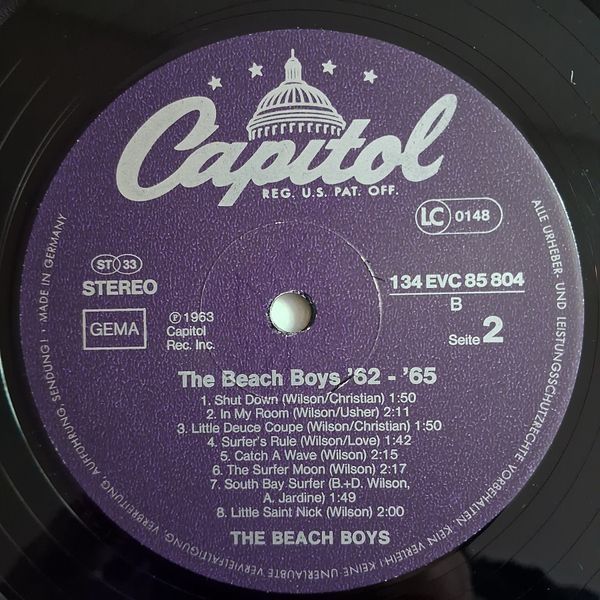 The Beach Boys &ndash; 1962-1965 90492 фото