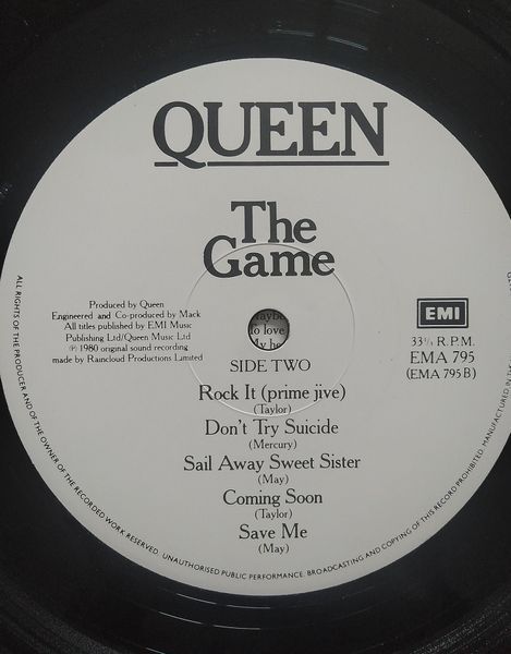 Queen &ndash; The Game 90392 фото