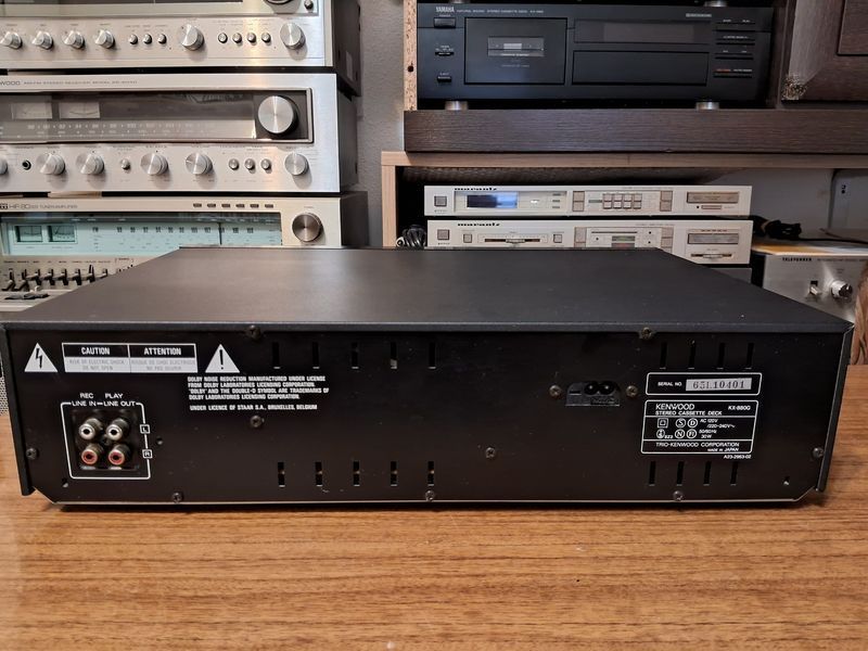 Kenwood KX-880G Кассетная дека 1101 фото