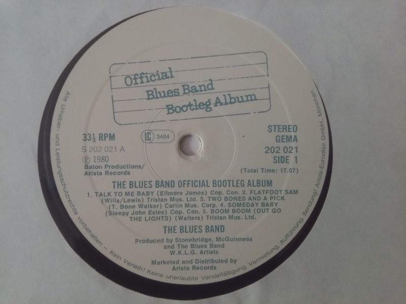 The Blues Band &ndash; Official Bluesband Bootleg Album 90357 фото