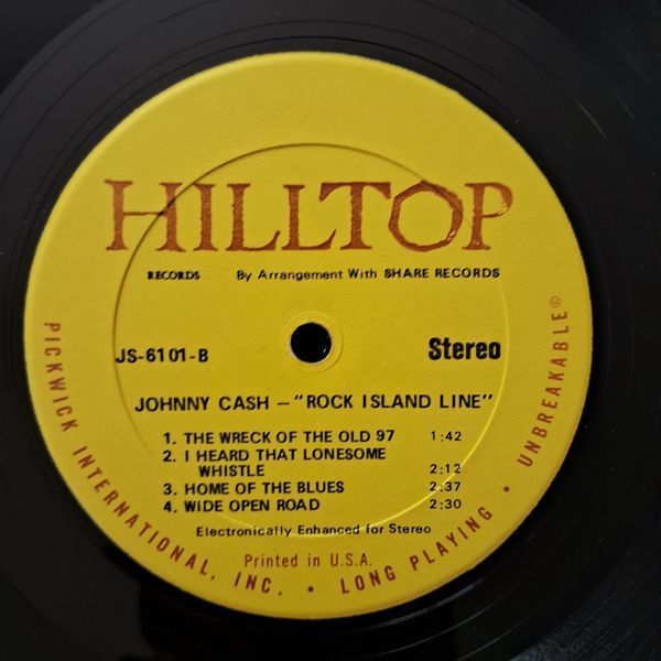 Johnny Cash &ndash; Rock Island Line 90140 фото
