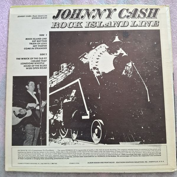 Johnny Cash &ndash; Rock Island Line 90140 фото