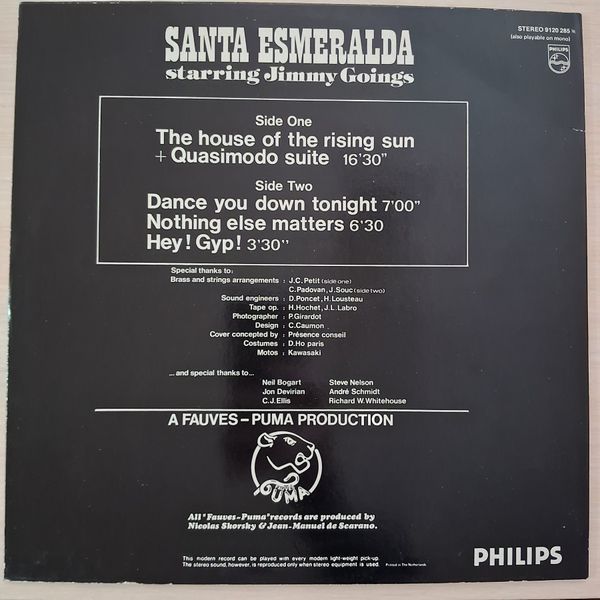 Santa Esmeralda Starring Jimmy Goings &ndash; The House Of The Rising Sun 90041 фото
