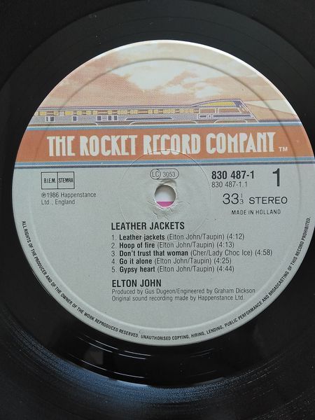 Elton John &ndash; Leather Jackets 90396 фото