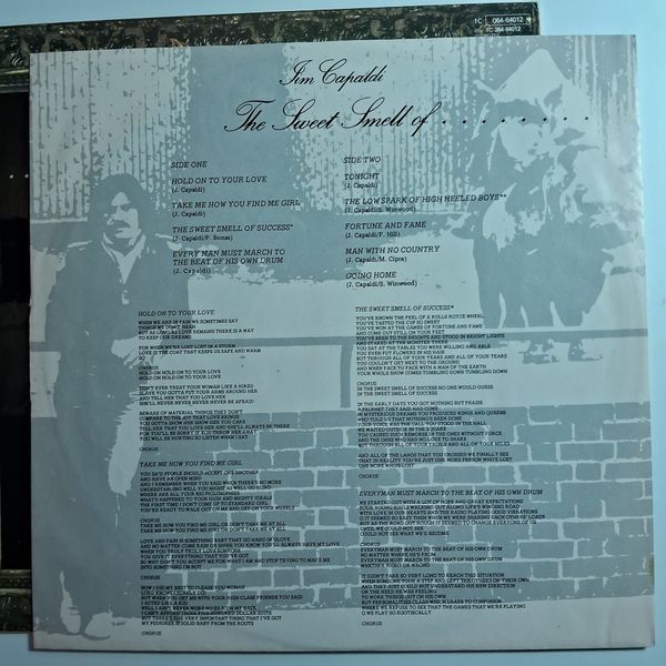 Jim Capaldi &ndash; The Sweet Smell Of Success 90497 фото