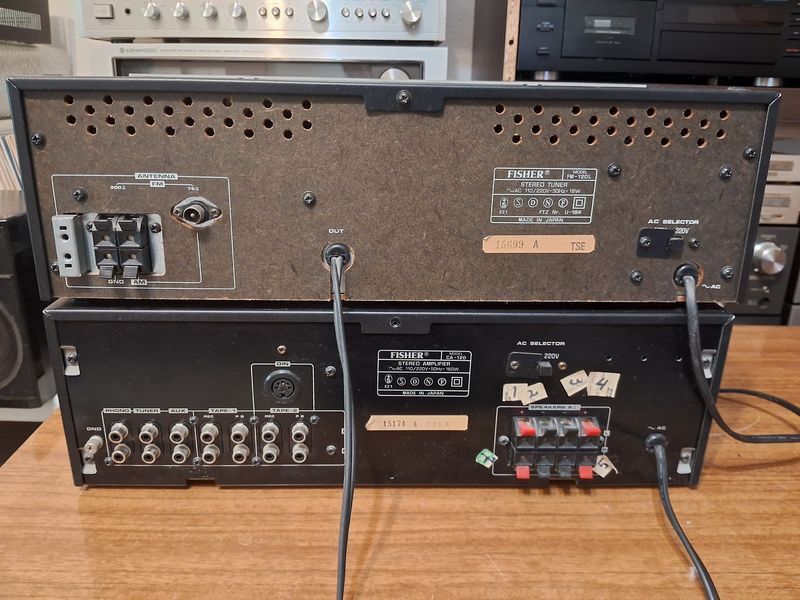 Studio Standard Fisher CA-120 & Fisher FM-120L 1098 фото