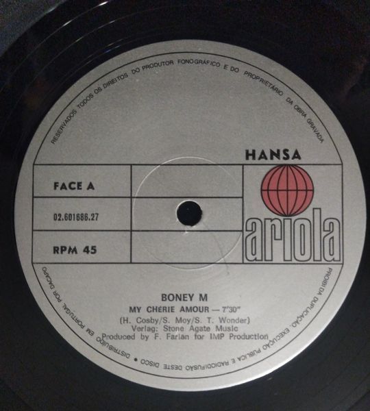 Boney M. &ndash; My Ch&eacute;rie Amour 90398 фото