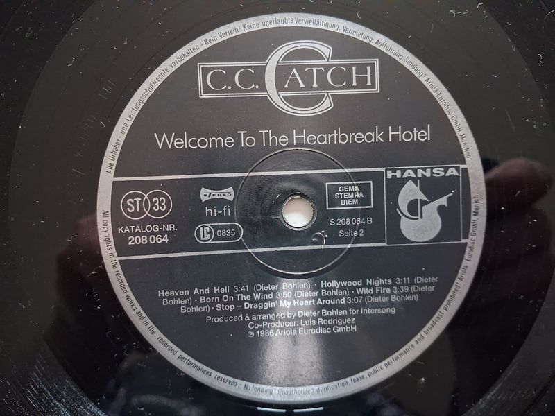 C.C. Catch &ndash; Welcome To The Heartbreak Hotel 90289 фото
