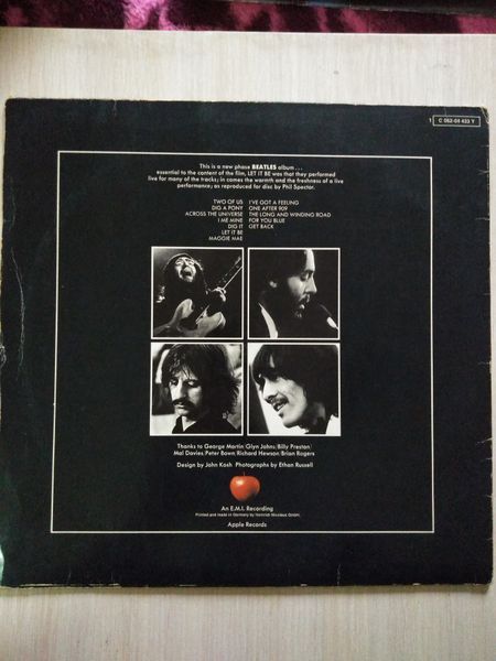 The Beatles &ndash; Let It Be 90401 фото