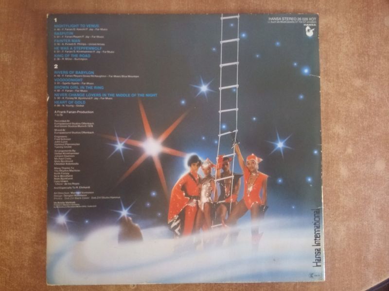 Boney M. &ndash; Nightflight To Venus 90352 фото
