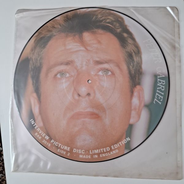 Peter Gabriel &lrm;&ndash; Limited Edition Interview Picture Disc 90459 фото